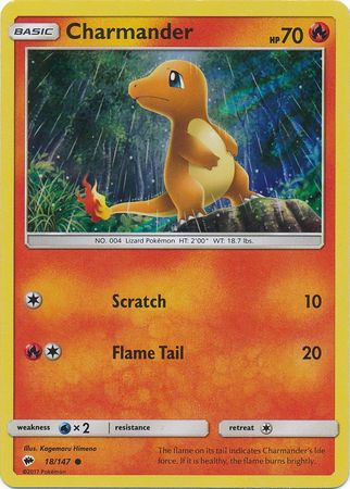 Charmander (18/147) (Premium Collection Promo) [Sun & Moon: Burning Shadows] | Eastridge Sports Cards & Games