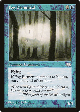 Fog Elemental [Weatherlight] | Eastridge Sports Cards & Games