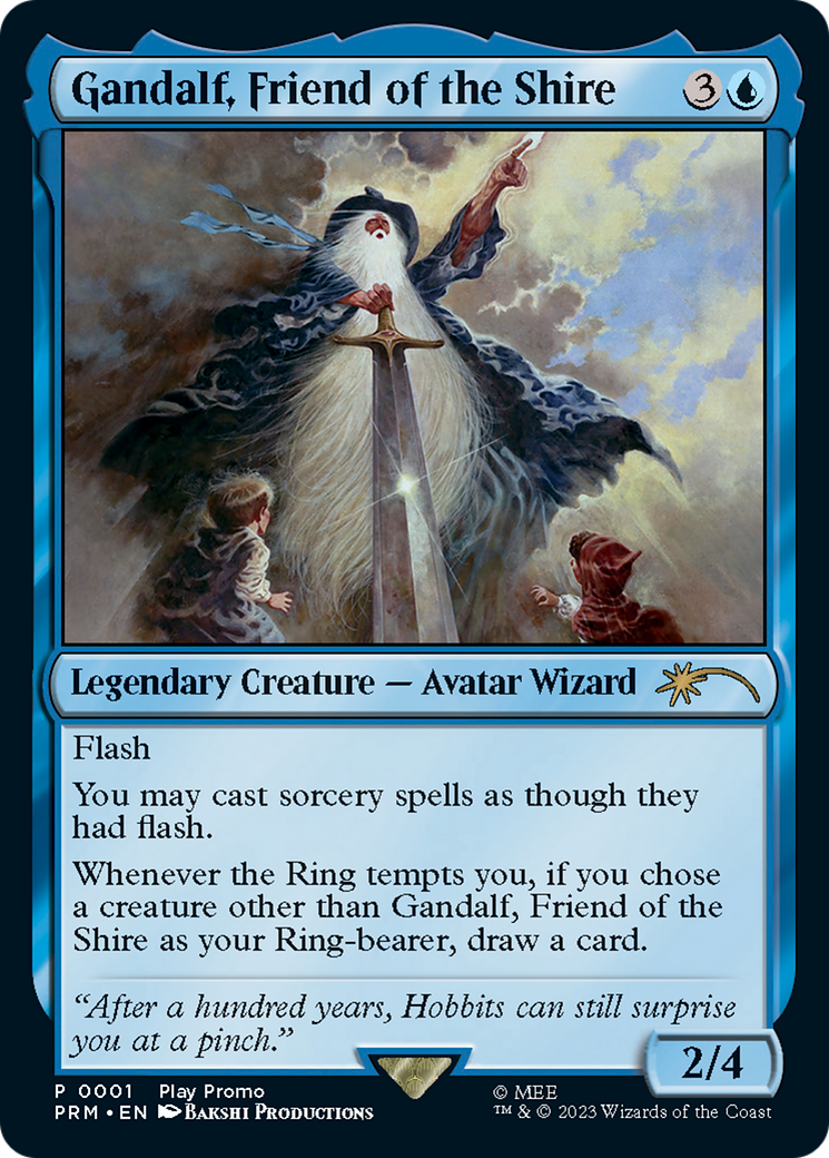 Gandalf, Friend of the Shire [Wizards Play Network 2023] | Eastridge Sports Cards & Games