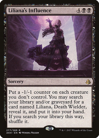 Liliana's Influence [Amonkhet] | Eastridge Sports Cards & Games