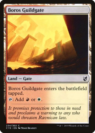 Boros Guildgate [Commander 2019] | Eastridge Sports Cards & Games