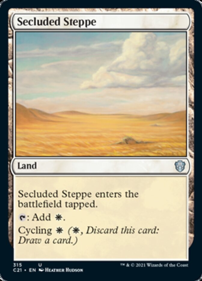 Secluded Steppe [Commander 2021] | Eastridge Sports Cards & Games