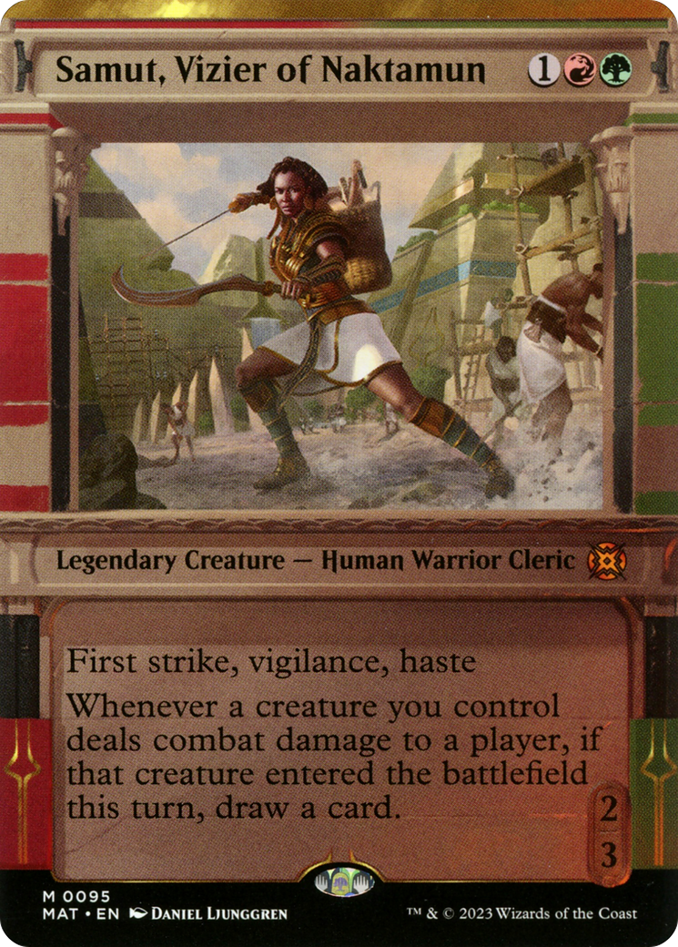 Samut, Vizier of Naktamun (Showcase) [March of the Machine: The Aftermath] | Eastridge Sports Cards & Games