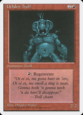 Uthden Troll [Fourth Edition] | Eastridge Sports Cards & Games