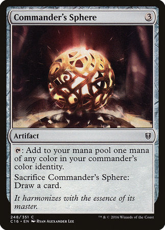 Commander's Sphere [Commander 2016] | Eastridge Sports Cards & Games