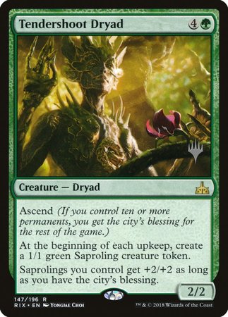 Tendershoot Dryad [Rivals of Ixalan Promos] | Eastridge Sports Cards & Games