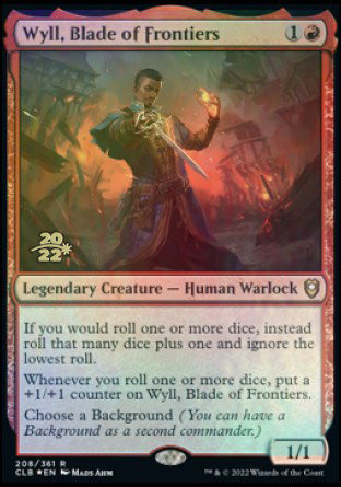 Wyll, Blade of Frontiers [Commander Legends: Battle for Baldur's Gate Prerelease Promos] | Eastridge Sports Cards & Games