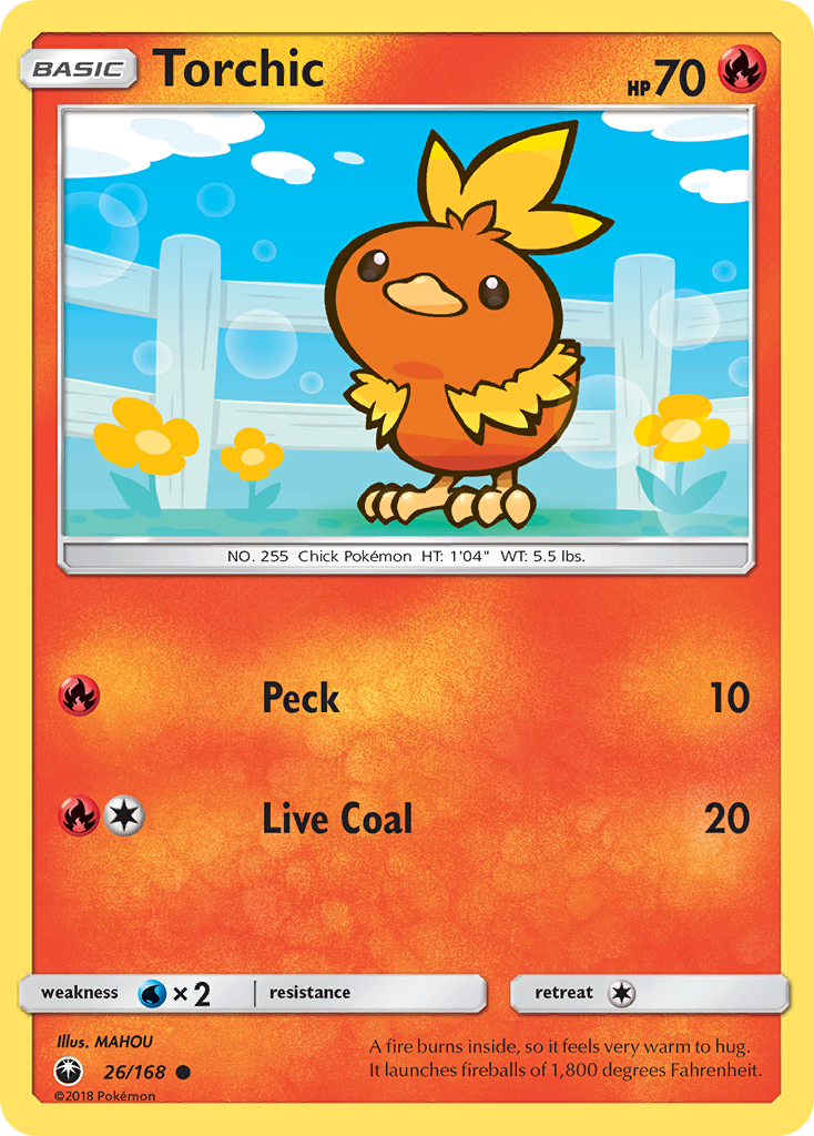 Torchic (26/168) [Sun & Moon: Celestial Storm] | Eastridge Sports Cards & Games