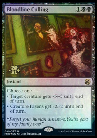 Bloodline Culling [Innistrad: Midnight Hunt Prerelease Promos] | Eastridge Sports Cards & Games