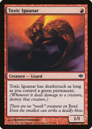 Toxic Iguanar [Conflux] | Eastridge Sports Cards & Games