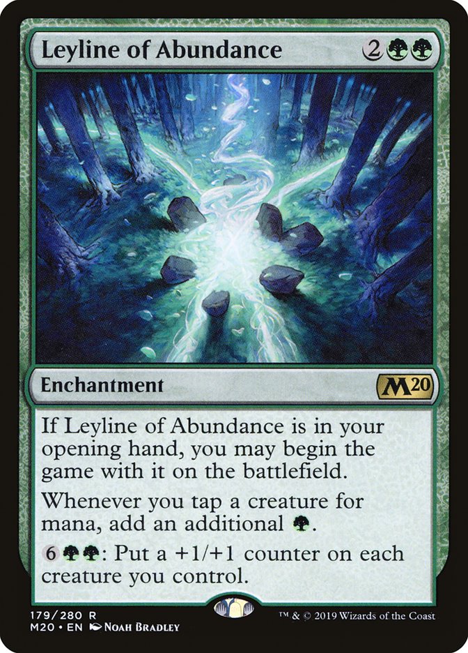 Leyline of Abundance [Core Set 2020] | Eastridge Sports Cards & Games