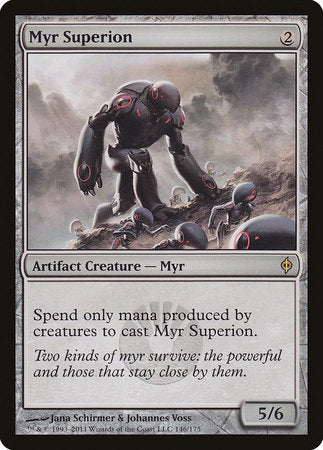 Myr Superion [New Phyrexia] | Eastridge Sports Cards & Games