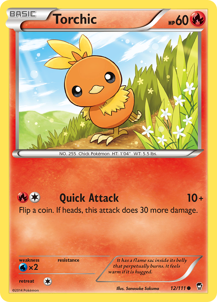 Torchic (12/111) [XY: Furious Fists] | Eastridge Sports Cards & Games
