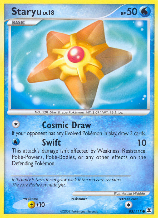 Staryu (83/111) [Platinum: Rising Rivals] | Eastridge Sports Cards & Games