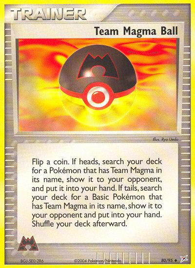 Team Magma Ball (80/95) [EX: Team Magma vs Team Aqua] | Eastridge Sports Cards & Games