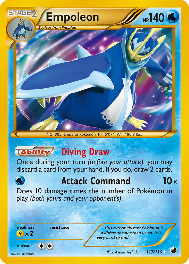 Empoleon (117/116) [Black & White: Plasma Freeze] | Eastridge Sports Cards & Games