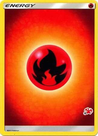 Fire Energy (Charizard Stamp #12) [Battle Academy 2020] | Eastridge Sports Cards & Games