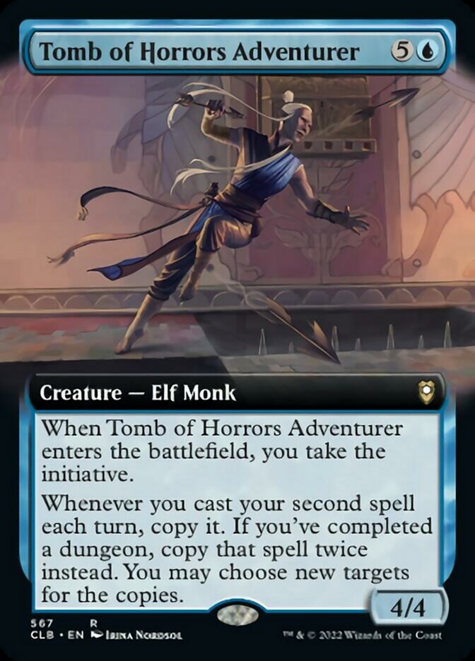 Tomb of Horrors Adventurer (Extended Art) [Commander Legends: Battle for Baldur's Gate] | Eastridge Sports Cards & Games