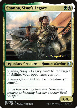 Shanna, Sisay's Legacy [Dominaria Promos] | Eastridge Sports Cards & Games
