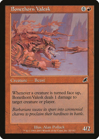 Bonethorn Valesk [Scourge] | Eastridge Sports Cards & Games