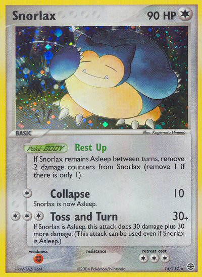 Snorlax (15/112) [EX: FireRed & LeafGreen] | Eastridge Sports Cards & Games