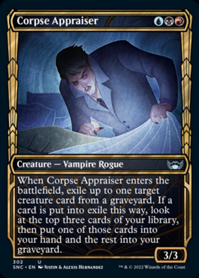 Corpse Appraiser (Showcase Golden Age) [Streets of New Capenna] | Eastridge Sports Cards & Games