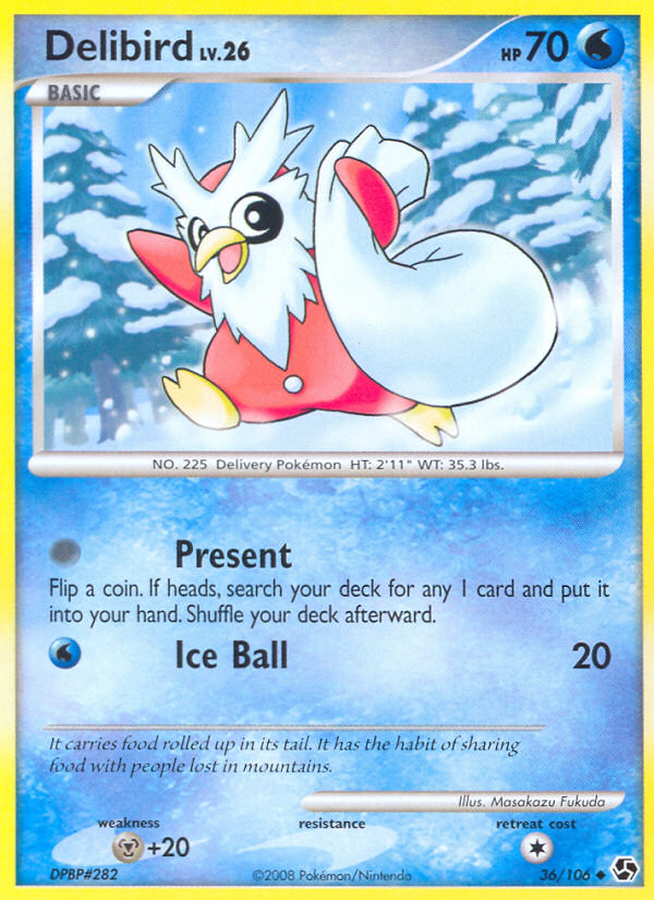 Delibird (36/106) [Diamond & Pearl: Great Encounters] | Eastridge Sports Cards & Games