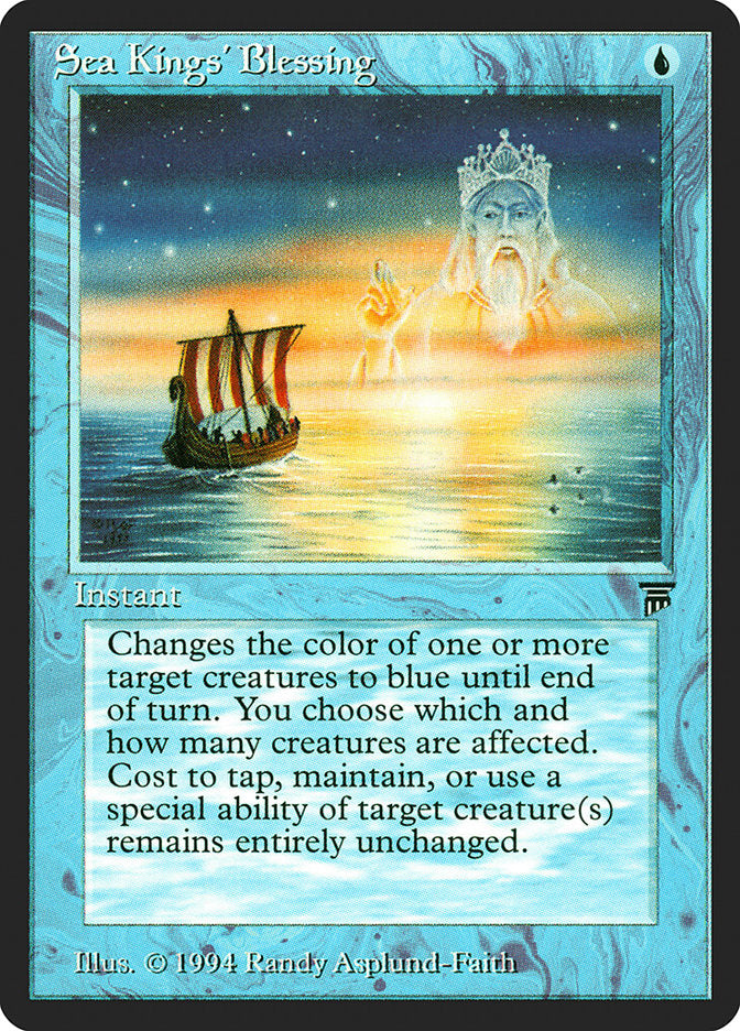 Sea Kings' Blessing [Legends] | Eastridge Sports Cards & Games