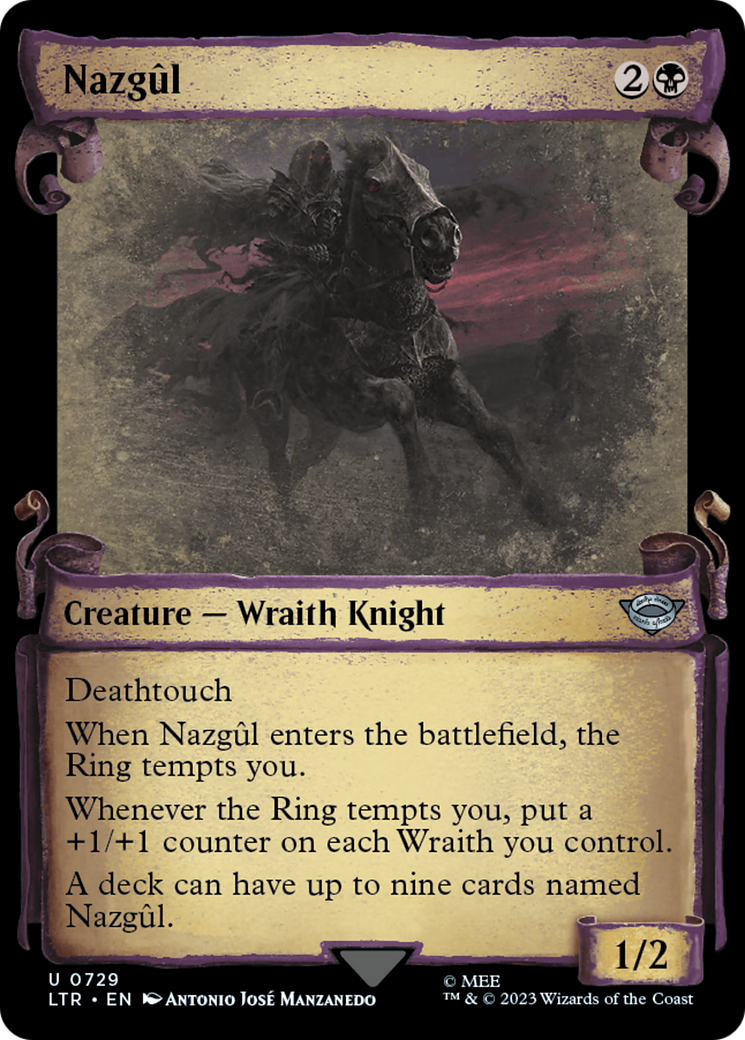 Nazgul (0729) [The Lord of the Rings: Tales of Middle-Earth Showcase Scrolls] | Eastridge Sports Cards & Games