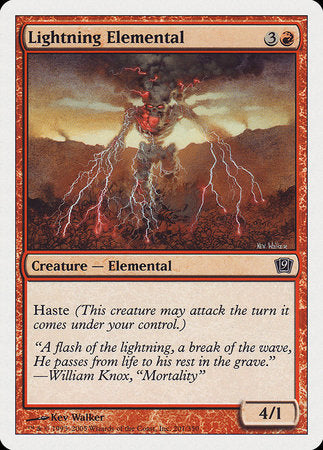 Lightning Elemental [Ninth Edition] | Eastridge Sports Cards & Games