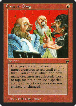 Dwarven Song [Legends] | Eastridge Sports Cards & Games