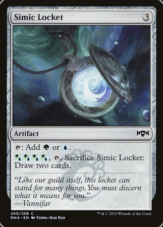 Simic Locket [Ravnica Allegiance] | Eastridge Sports Cards & Games