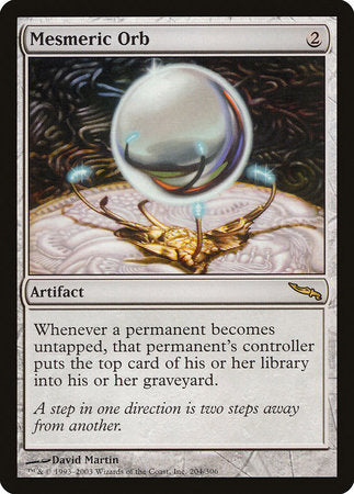 Mesmeric Orb [Mirrodin] | Eastridge Sports Cards & Games