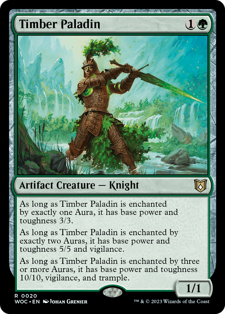 Timber Paladin [Wilds of Eldraine Commander] | Eastridge Sports Cards & Games