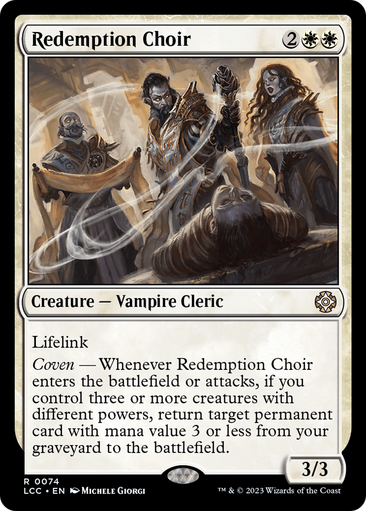 Redemption Choir [The Lost Caverns of Ixalan Commander] | Eastridge Sports Cards & Games