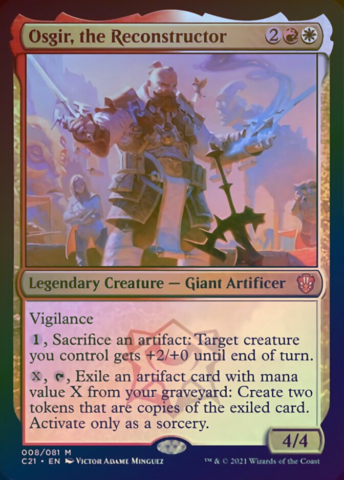 Osgir, the Reconstructor (Display Commander) [Commander 2021] | Eastridge Sports Cards & Games