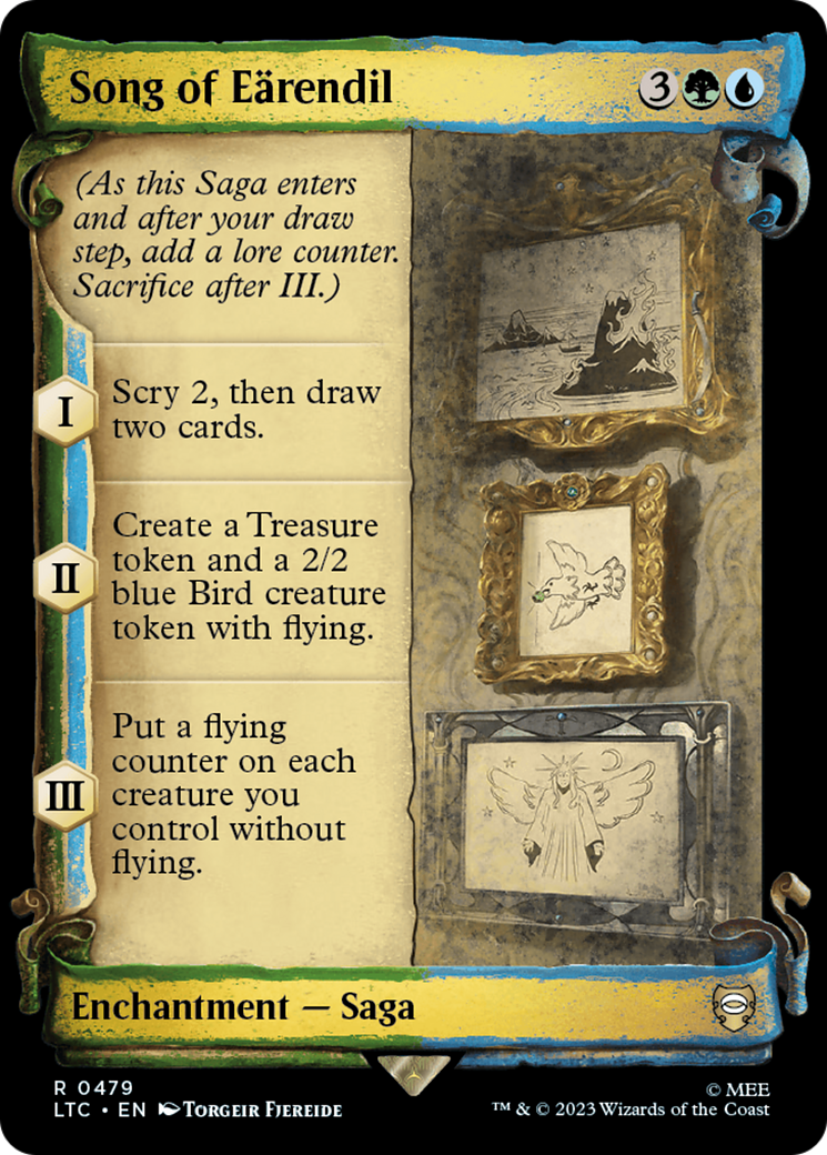 Song of Earendil [The Lord of the Rings: Tales of Middle-Earth Commander Showcase Scrolls] | Eastridge Sports Cards & Games