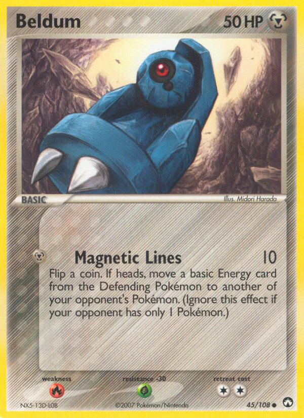 Beldum (45/108) [EX: Power Keepers] | Eastridge Sports Cards & Games