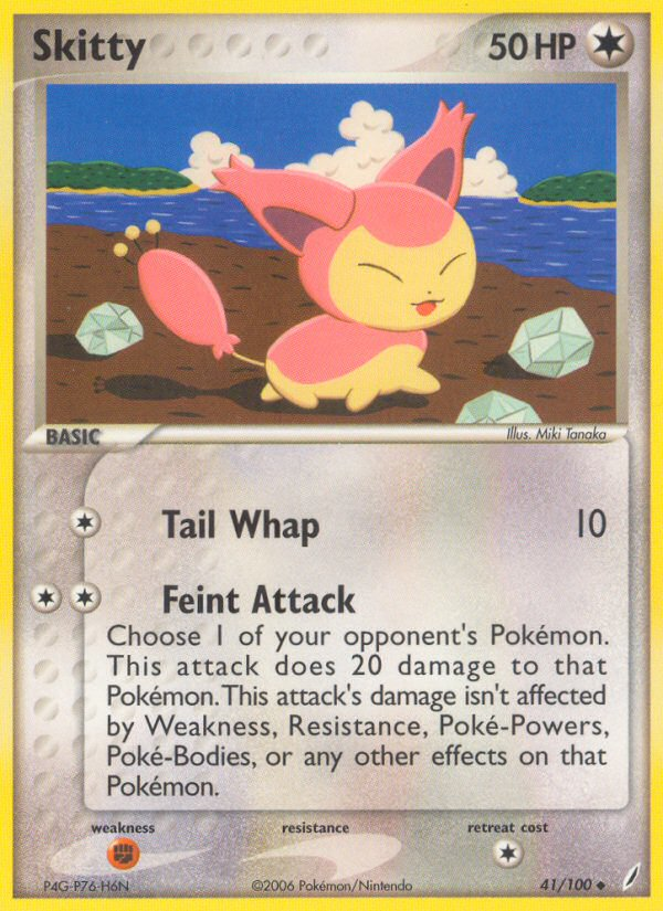 Skitty (41/100) [EX: Crystal Guardians] | Eastridge Sports Cards & Games