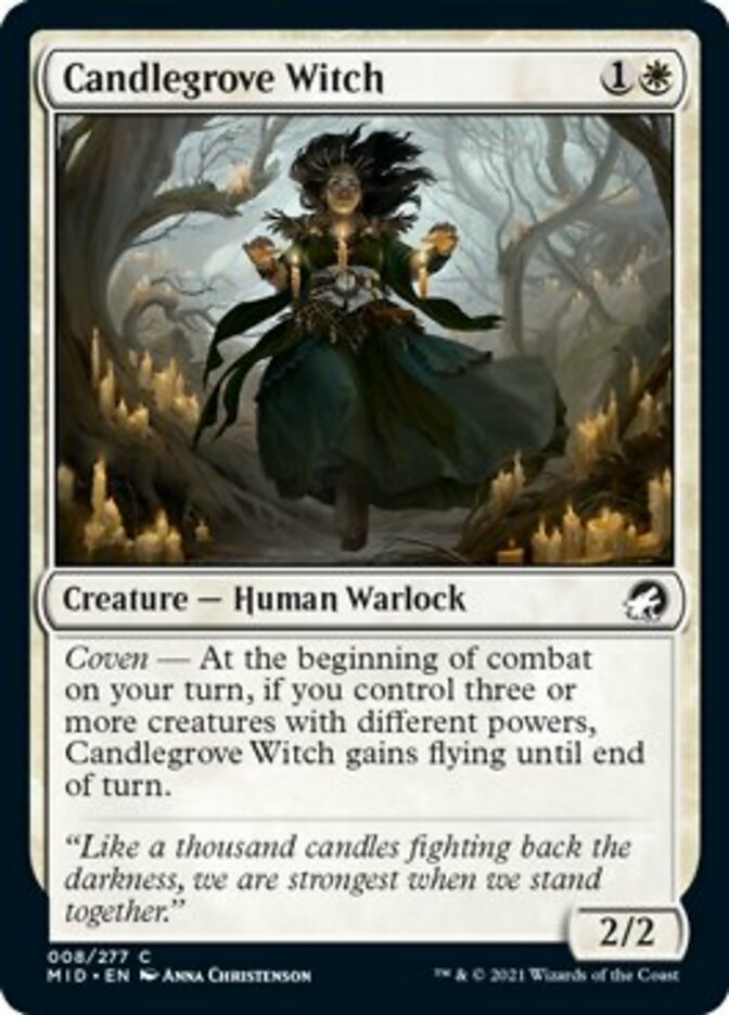Candlegrove Witch [Innistrad: Midnight Hunt] | Eastridge Sports Cards & Games
