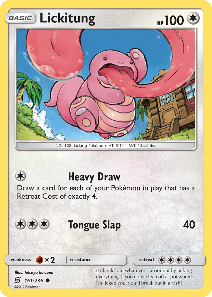 Lickitung (161/236) [Sun & Moon: Unified Minds] | Eastridge Sports Cards & Games