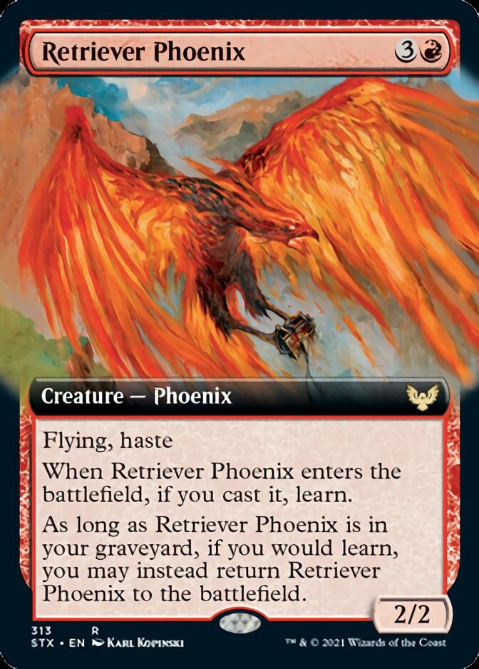 Retriever Phoenix (Extended) [Strixhaven: School of Mages] | Eastridge Sports Cards & Games