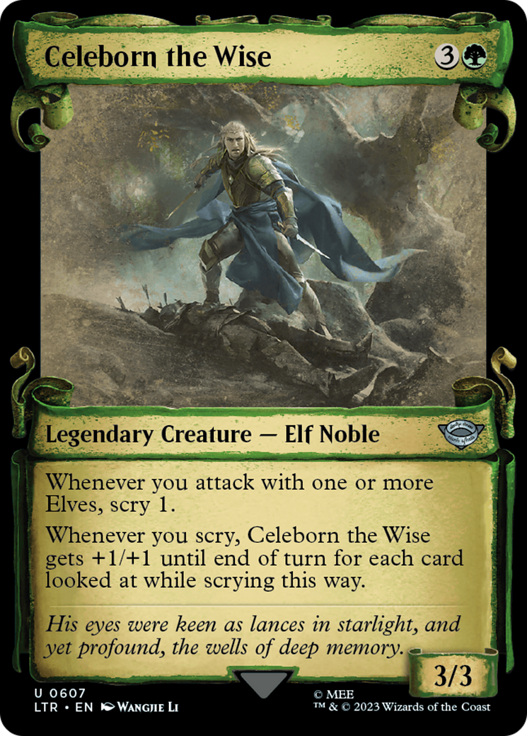 Celeborn the Wise [The Lord of the Rings: Tales of Middle-Earth Showcase Scrolls] | Eastridge Sports Cards & Games