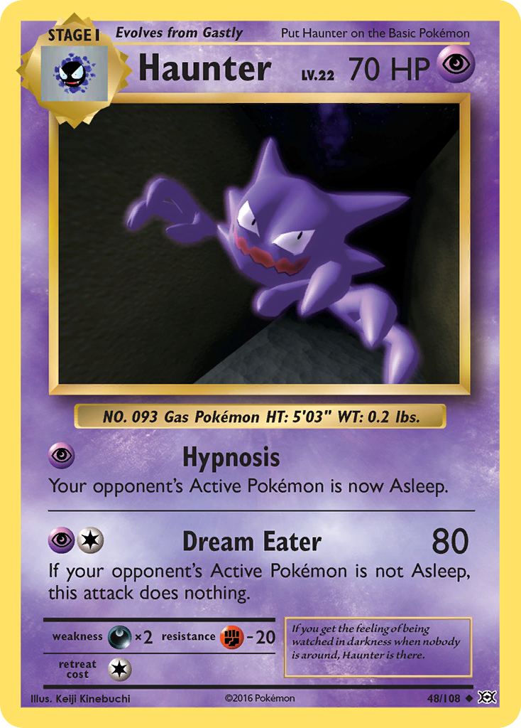 Haunter (48/108) [XY: Evolutions] | Eastridge Sports Cards & Games