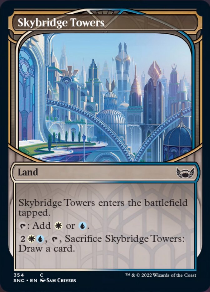 Skybridge Towers (Showcase Skyscraper) [Streets of New Capenna] | Eastridge Sports Cards & Games