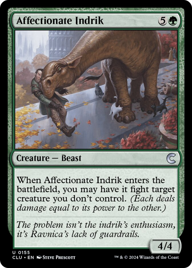 Affectionate Indrik [Ravnica: Clue Edition] | Eastridge Sports Cards & Games