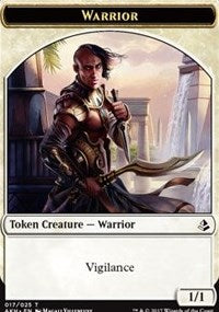 Warrior // Labyrinth Guardian Token [Amonkhet Tokens] | Eastridge Sports Cards & Games