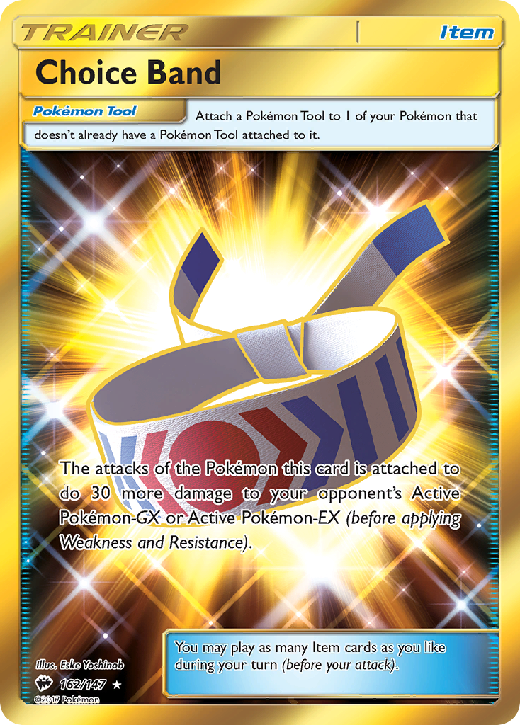 Choice Band (162/147) [Sun & Moon: Burning Shadows] | Eastridge Sports Cards & Games