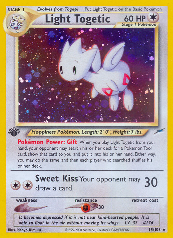 Light Togetic (15/105) [Neo Destiny 1st Edition] | Eastridge Sports Cards & Games