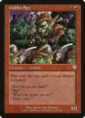 Goblin Spy [Invasion] | Eastridge Sports Cards & Games